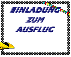 einladung ausflug