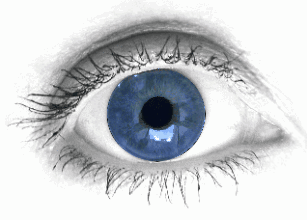 tränendes Auge