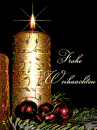 Weihnachtskerze